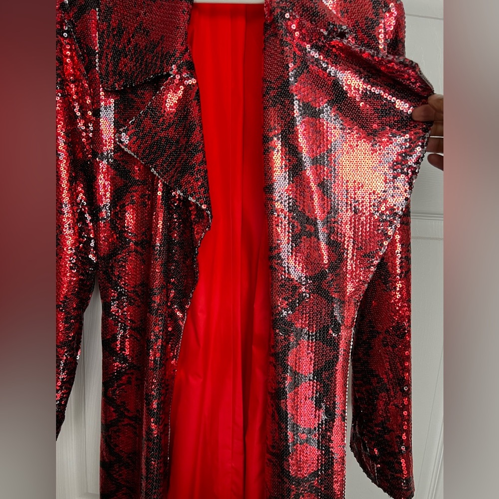 Ivy Park - Ivy Heart Sequin Coat - Adidas